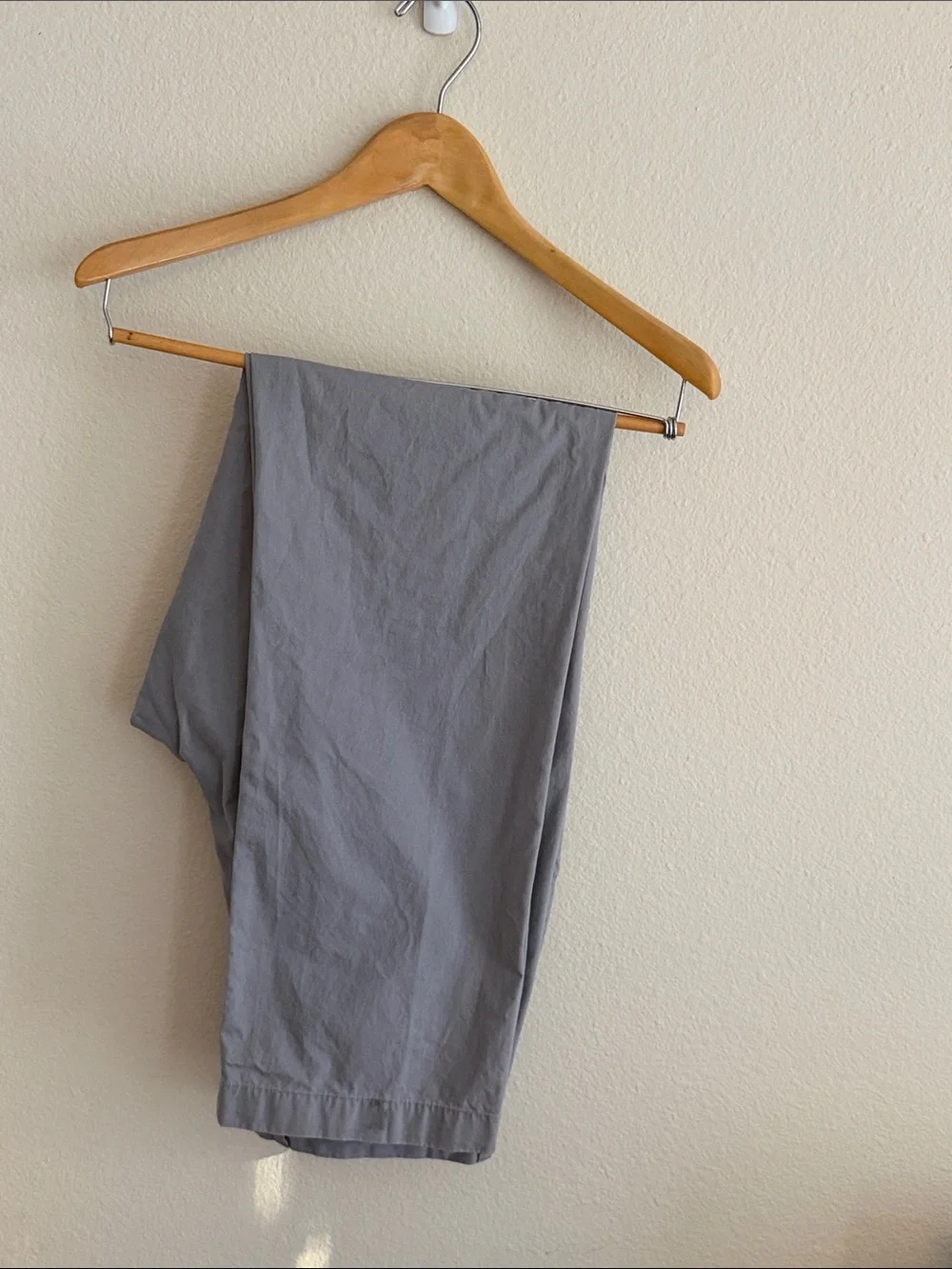 J. Crew Slate Gray Flat-Front Men's Chino Pants 32/34